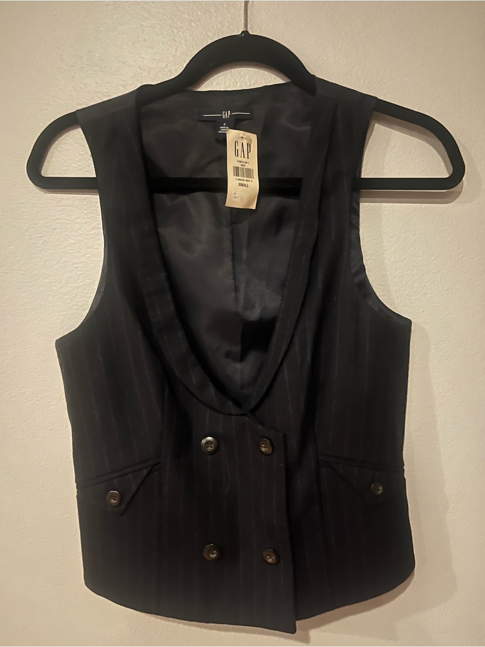 Men's Black Pinstripe Blazer - Classic Tailored Suit Jacket